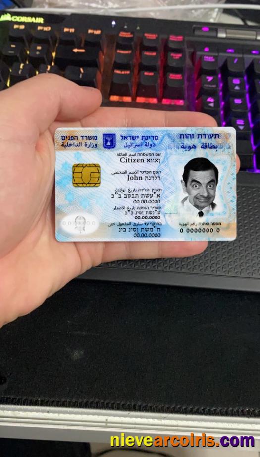 Israel ID, +editable PSD photo look